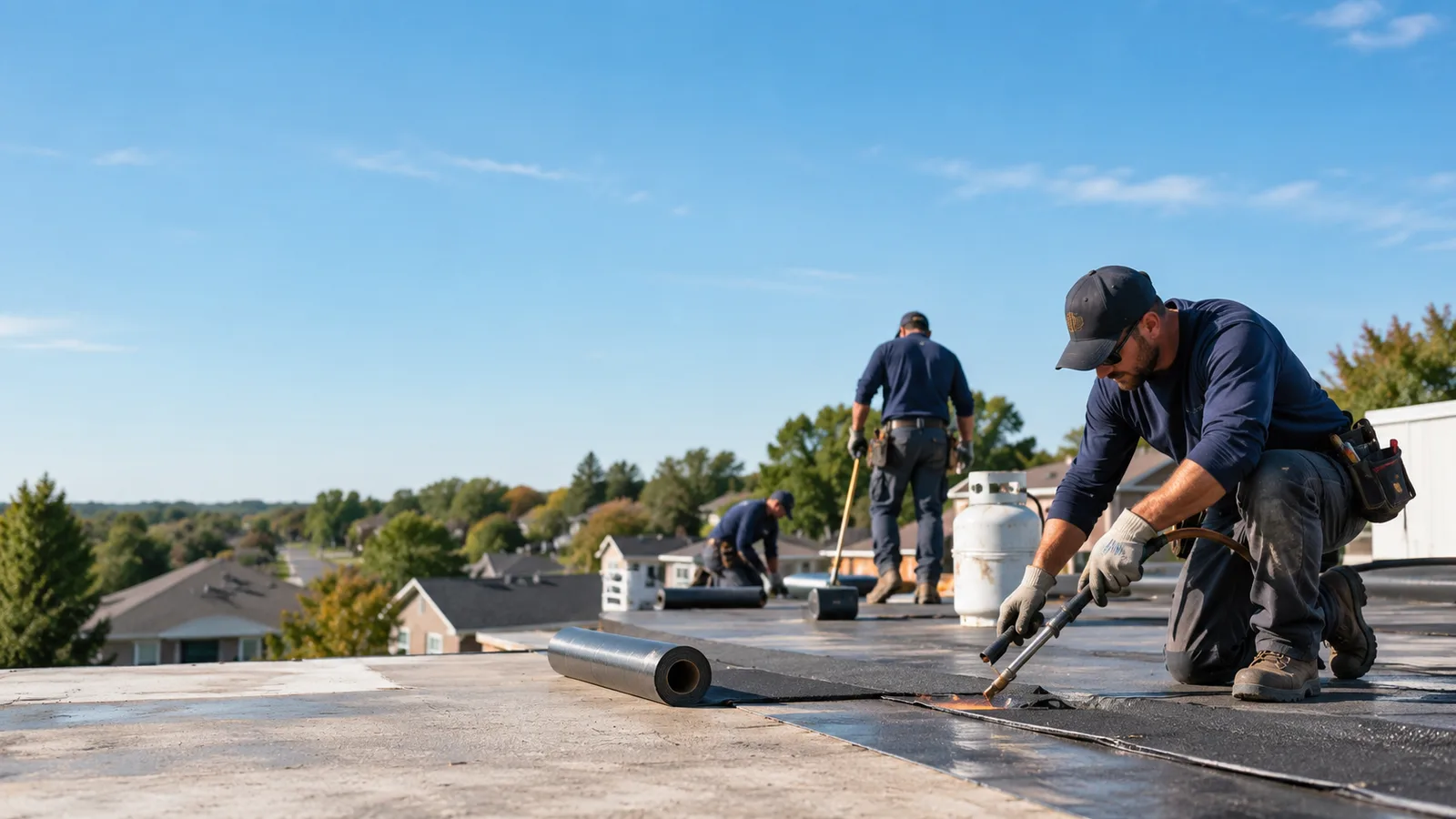 Flat Roof Leak Repair providers in Hampton, IL